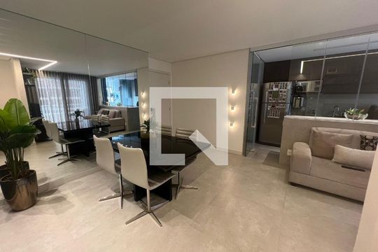 Sala de Jantar de apartamento para alugar com 2 quartos, 82m² em Serra do Curral Del Rey, Nova Lima