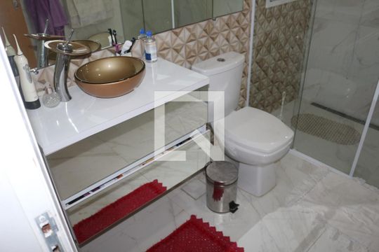 Banheiro da Suíte 1 de casa à venda com 3 quartos, 191m² em Boa Vista, São Caetano do Sul