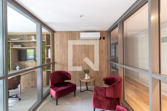 Área comum de kitnet/studio à venda com 1 quarto, 26m² em Jardim das Acacias, São Paulo