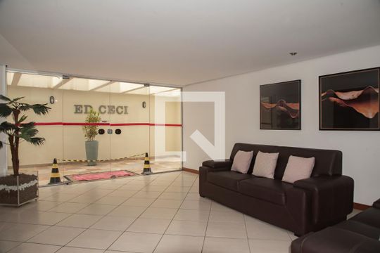 Hall social de apartamento para alugar com 1 quarto, 35m² em Vila Clementino, São Paulo
