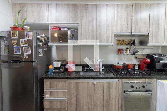 Cozinha de apartamento à venda com 2 quartos, 61m² em Macedo, Guarulhos