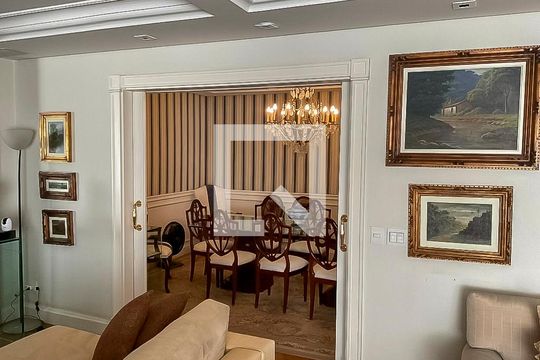 Sala de apartamento à venda com 3 quartos, 329m² em Santo Amaro, São Paulo