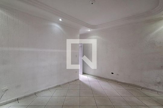 Sala de casa para alugar com 2 quartos, 80m² em Guilhermina, Praia Grande