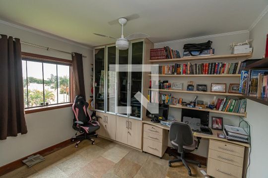 Escritório de casa à venda com 5 quartos, 535m² em Bairro das Palmeiras, Campinas