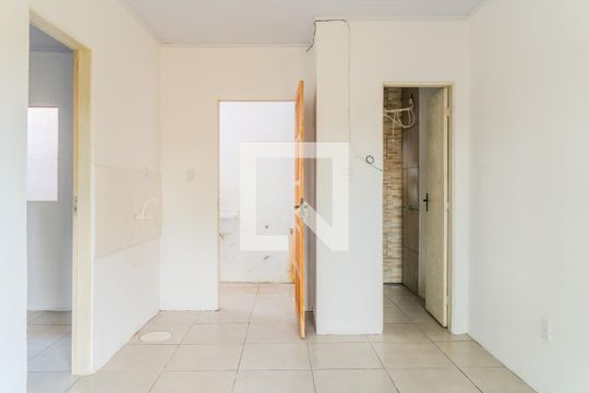 Sala/Cozinha de casa para alugar com 1 quarto, 50m² em Campo Novo, Porto Alegre