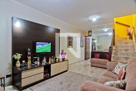 Sala de casa à venda com 3 quartos, 110m² em Jardim Santo Elias, São Paulo