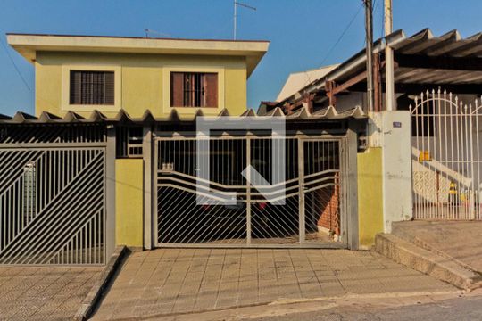 Fachada de casa à venda com 3 quartos, 110m² em Jardim Santo Elias, São Paulo