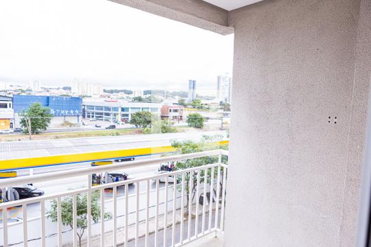 Varanda da Sala de apartamento para alugar com 3 quartos, 70m² em Jardim Arize, São Paulo