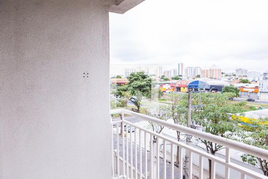 Varanda da Sala de apartamento para alugar com 3 quartos, 70m² em Jardim Arize, São Paulo