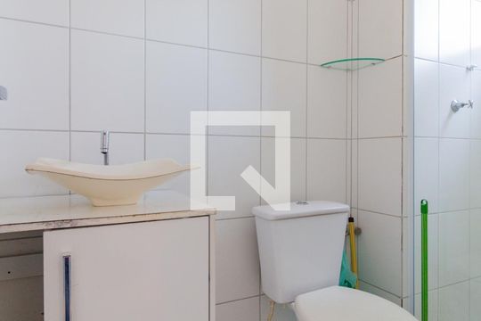 Banheiro Studio de apartamento à venda com 1 quarto, 24m² em Vila Campanela, São Paulo