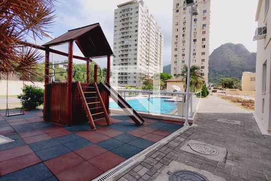 Área comum - Playground de apartamento para alugar com 3 quartos, 63m² em Jacarepaguá, Rio de Janeiro