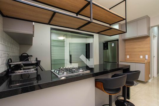 Cozinha de apartamento para alugar com 2 quartos, 85m² em Vila Augusta, Guarulhos
