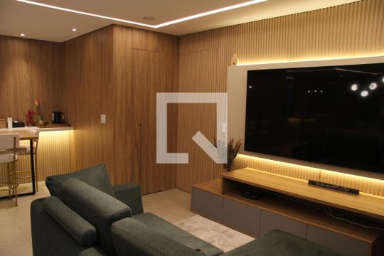 Sala de apartamento à venda com 3 quartos, 100m² em Centro, Guarulhos