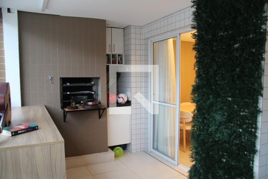 Varanda Gourmet da Sala de apartamento à venda com 3 quartos, 100m² em Centro, Guarulhos