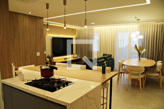 Cozinha de apartamento à venda com 3 quartos, 100m² em Centro, Guarulhos