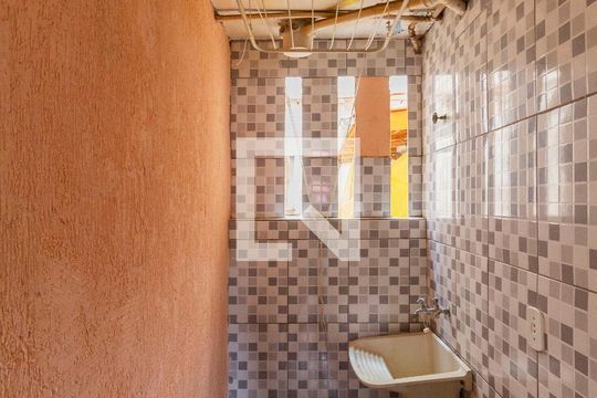 Área de Serviço de apartamento à venda com 2 quartos, 48m² em Conjunto Habitacional Padre Manoel da Nóbrega, São Paulo