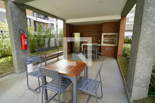 Área comum - Churrasqueira de apartamento para alugar com 1 quarto, 34m² em Butantã, São Paulo