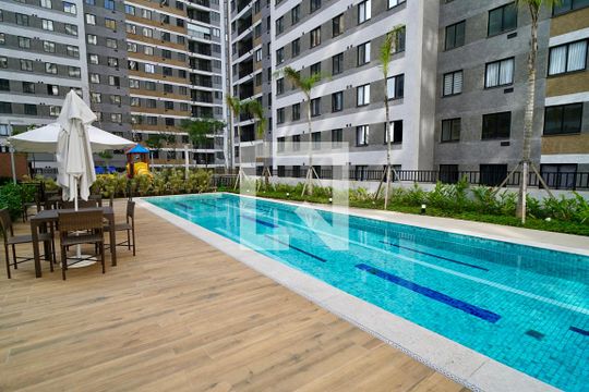 Área comum - Piscina de apartamento para alugar com 1 quarto, 34m² em Butantã, São Paulo