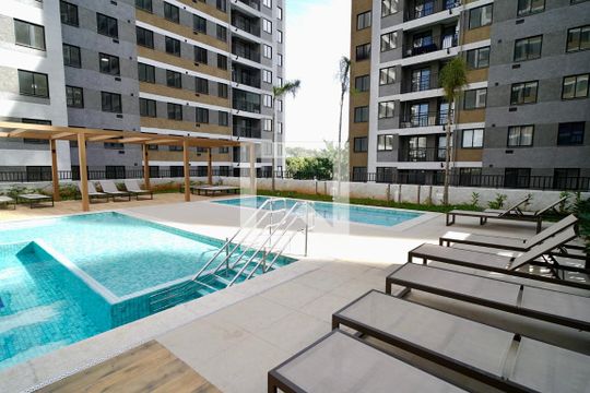Área comum - Piscina de apartamento para alugar com 1 quarto, 34m² em Butantã, São Paulo