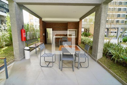 Área comum - Churrasqueira de apartamento para alugar com 1 quarto, 34m² em Butantã, São Paulo