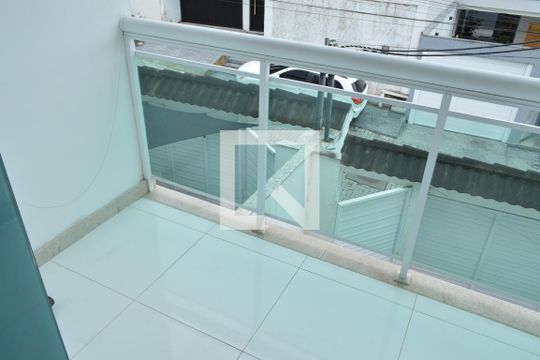 Varanda da Suíte de casa de condomínio à venda com 3 quartos, 120m² em Taquara, Rio de Janeiro