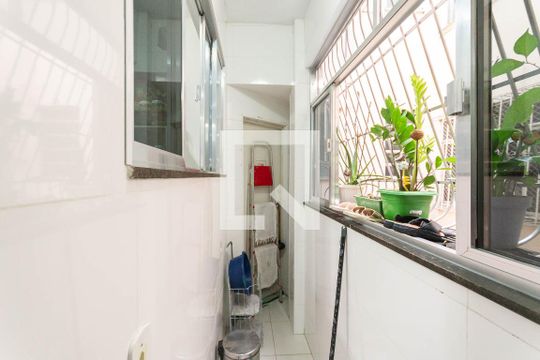 Área de Serviço de apartamento à venda com 2 quartos, 80m² em Grajaú, Rio de Janeiro