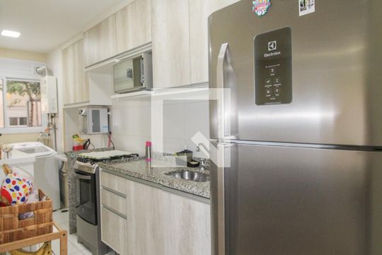 Cozinha de apartamento à venda com 3 quartos, 74m² em Jardim Chapadão, Campinas