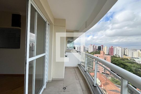 Varanda  de apartamento para alugar com 1 quarto, 55m² em Vila Guarani (zona Sul), São Paulo