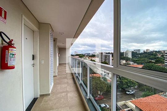Varanda de apartamento para alugar com 1 quarto, 28m² em Jardim Trussardi, São Paulo