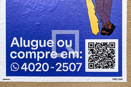 Plaquinha de apartamento para alugar com 1 quarto, 28m² em Jardim Trussardi, São Paulo