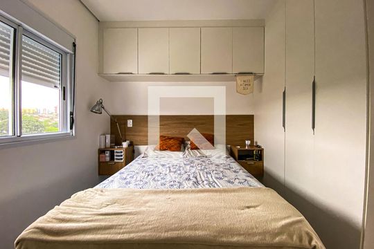Quarto de apartamento para alugar com 1 quarto, 28m² em Jardim Trussardi, São Paulo