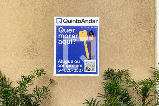 Plaquinha de apartamento para alugar com 1 quarto, 28m² em Jardim Trussardi, São Paulo