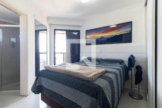 Suíte de apartamento à venda com 3 quartos, 72m² em Vila Brasilio Machado, São Paulo