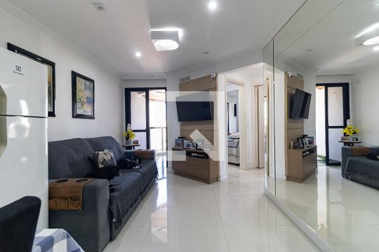 Sala de apartamento à venda com 3 quartos, 72m² em Vila Brasilio Machado, São Paulo