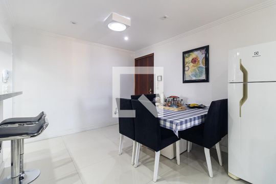 Sala de apartamento à venda com 3 quartos, 72m² em Vila Brasilio Machado, São Paulo