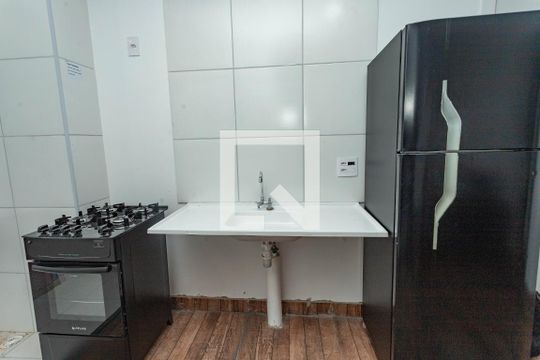 Cozinha de apartamento à venda com 2 quartos, 40m² em Jardim Sao Saverio, São Bernardo do Campo