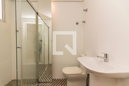 Banheiro da Suíte de apartamento para alugar com 2 quartos, 91m² em Jardim Paulista, São Paulo