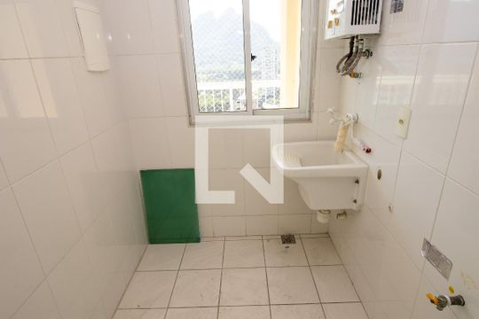 Área de Serviço de apartamento para alugar com 3 quartos, 69m² em Barra da Tijuca, Rio de Janeiro