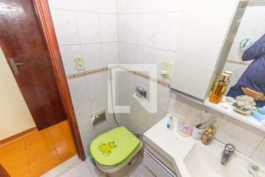 Banheiro da Suíte de apartamento à venda com 4 quartos, 195m² em Penha Circular, Rio de Janeiro