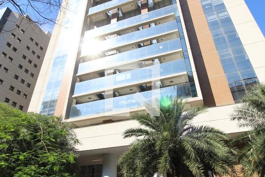 Fachada do Prédio de apartamento à venda com 1 quarto, 54m² em Vila Olímpia, São Paulo