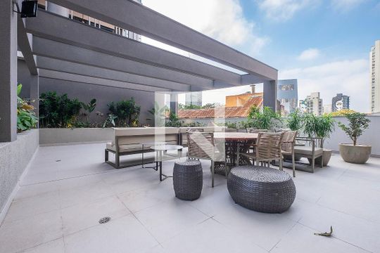 Área comum de apartamento à venda com 1 quarto, 24m² em Pinheiros, São Paulo