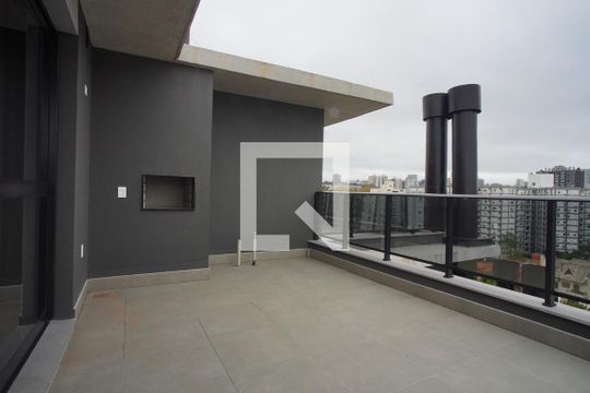Varanda cobertura de apartamento à venda com 3 quartos, 126m² em Boa Vista, Porto Alegre