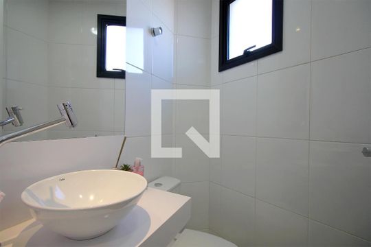 Lavabo da Sala de apartamento à venda com 4 quartos, 147m² em Ipiranga, Belo Horizonte