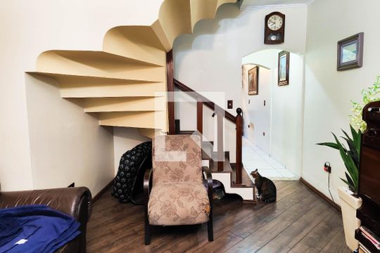 Sala de casa à venda com 3 quartos, 200m² em Parque Erasmo Assunção, Santo André