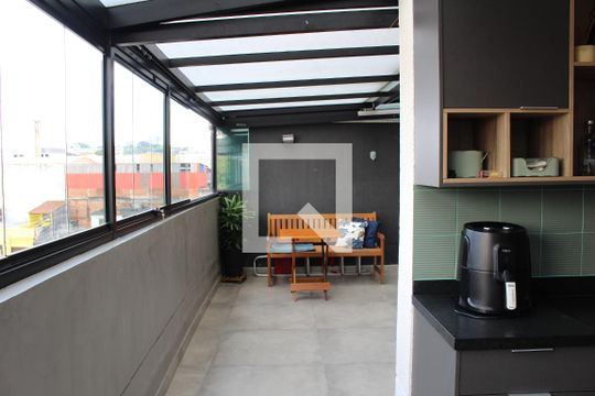 Varanda gourmet de apartamento à venda com 2 quartos, 92m² em Vila Prudente, São Paulo