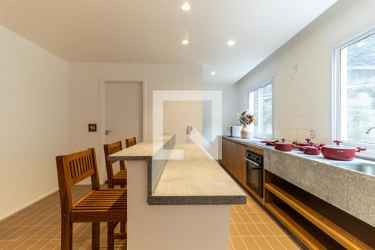 Área comum - Salão de festas de apartamento à venda com 1 quarto, 25m² em Vila Buarque, São Paulo