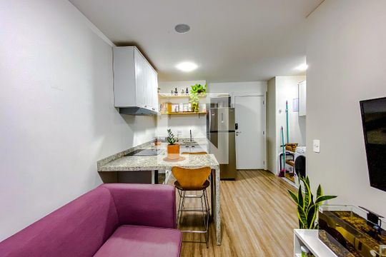 Sala de apartamento à venda com 2 quartos, 38m² em Quarta Parada, São Paulo