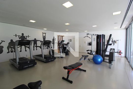Área Comum - Academia de apartamento para alugar com 1 quarto, 85m² em Vila Olímpia, São Paulo