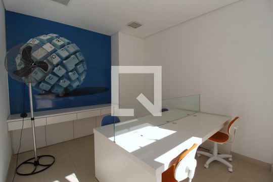 Área Comum - Coworking de apartamento à venda com 3 quartos, 200m² em Vila Olímpia, São Paulo