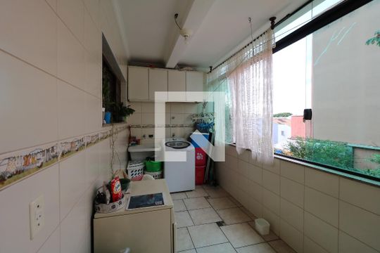 Área de Serviço de casa à venda com 3 quartos, 192m² em Vila Humaitá, Santo André